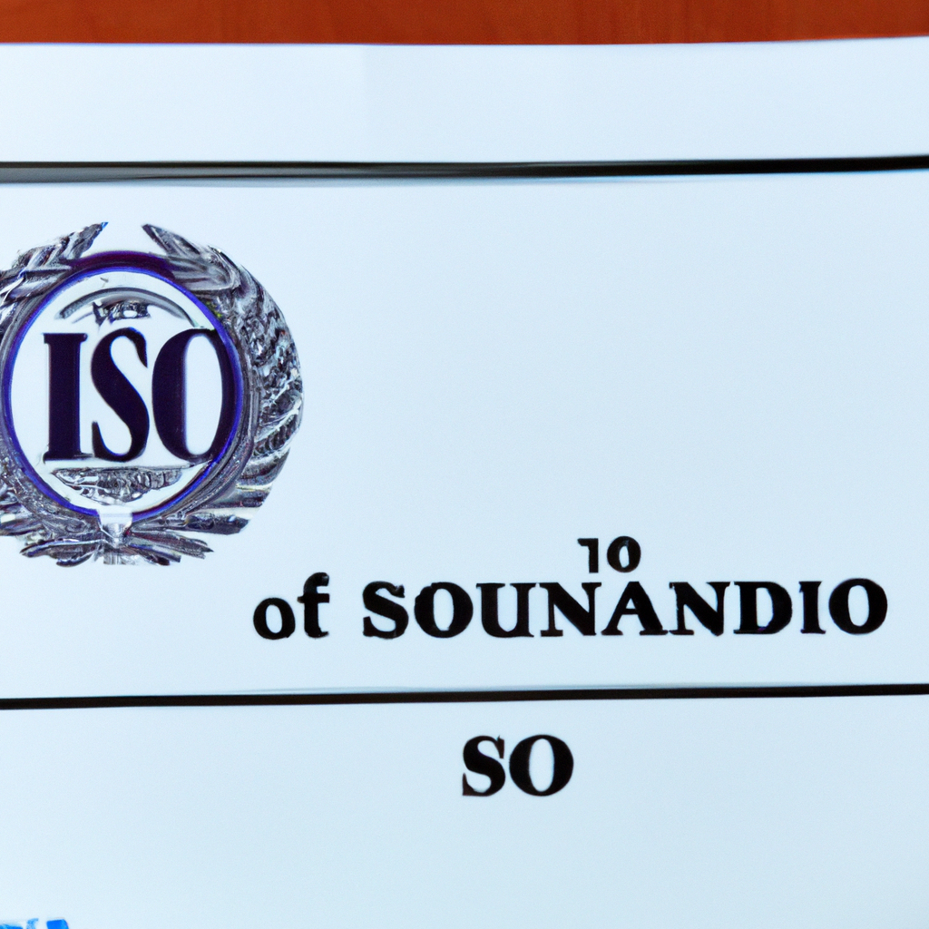 Certificado de Qualidade ISO 9001