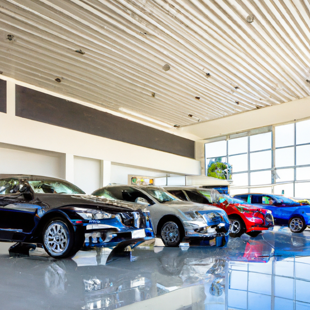 Concessionária de carros de luxo